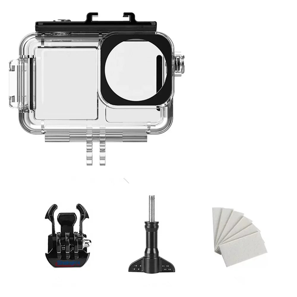 131ft/40m Waterproof Case Diving Underwater Housing Sizehell for DJI Osmo Action 3
