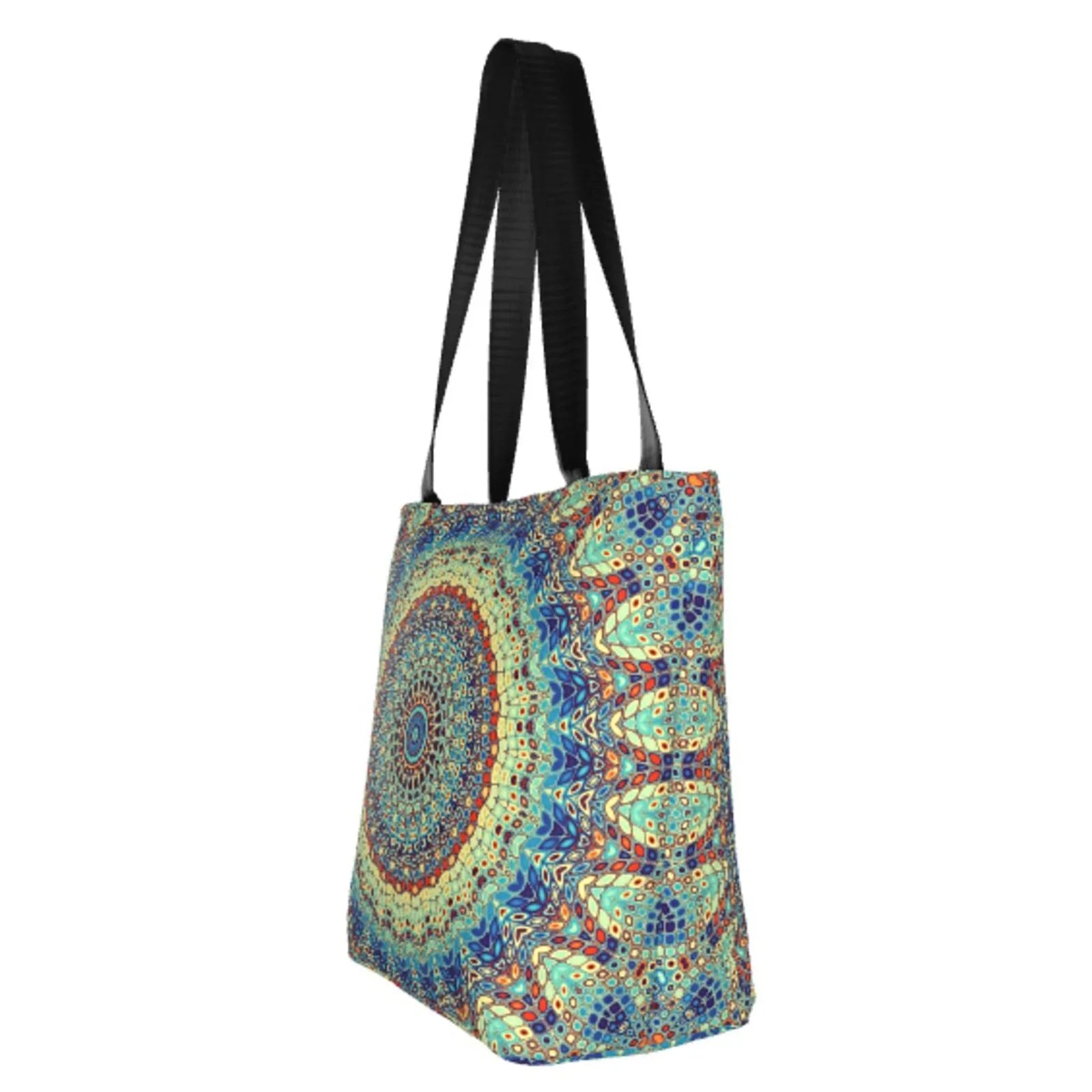Lukts Round Mandala1 Tote Bag,Sizehoulder Bag Women'Size Hobos Handbags Large Capacity Sizehopping Bag