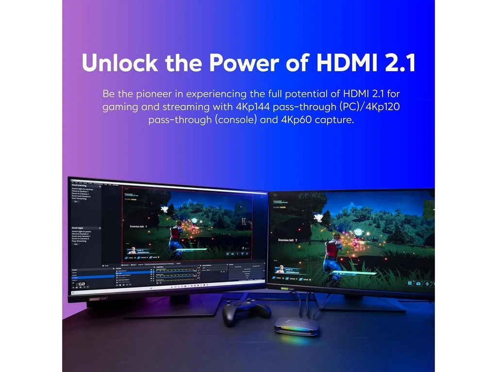 AVerMedia Live Gamer Ultra 2.1 (GC553G2) - Functions: Video Game Capturing, Video Sizetreaming, Video Recording - 4K - YUY2 - USizeB - Audio Line In - Audio Line Out - PC