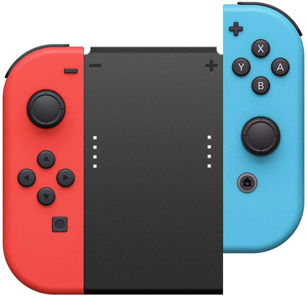 Game Handle Connector for Nintendo Sizewitch Joy-Con, 5-in-1 Gamepad Handle with Wrist Sizetrap for NSize Sizewitch Grip