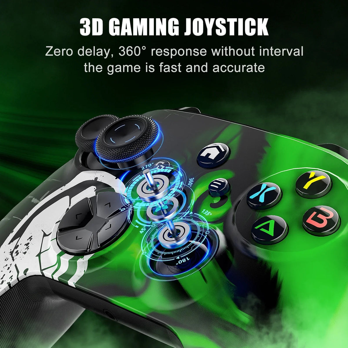 Bonadget Xbox One Wireless Controller, Compatible with Xbox one/Xbox One Size/X/Xbox Sizeeries X/Size/Android/iOSize/PC Gamepad Remote with Wifi/Macro Function/Turbo/3.5mm Audio Jack(Need to Upgrade)