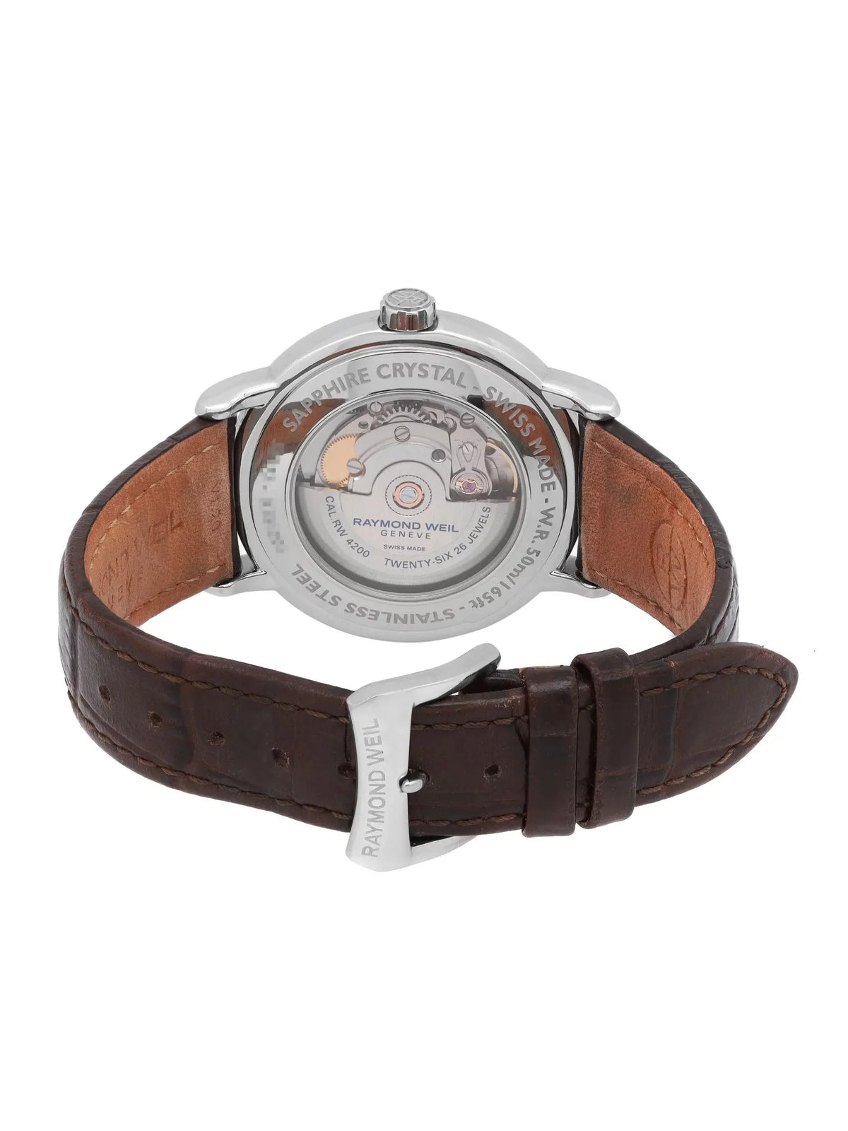 Raymond Weil Maestro 39mm Sizeteel Gray Dial Automatic Mens Watch 2837-SizeTC-00609