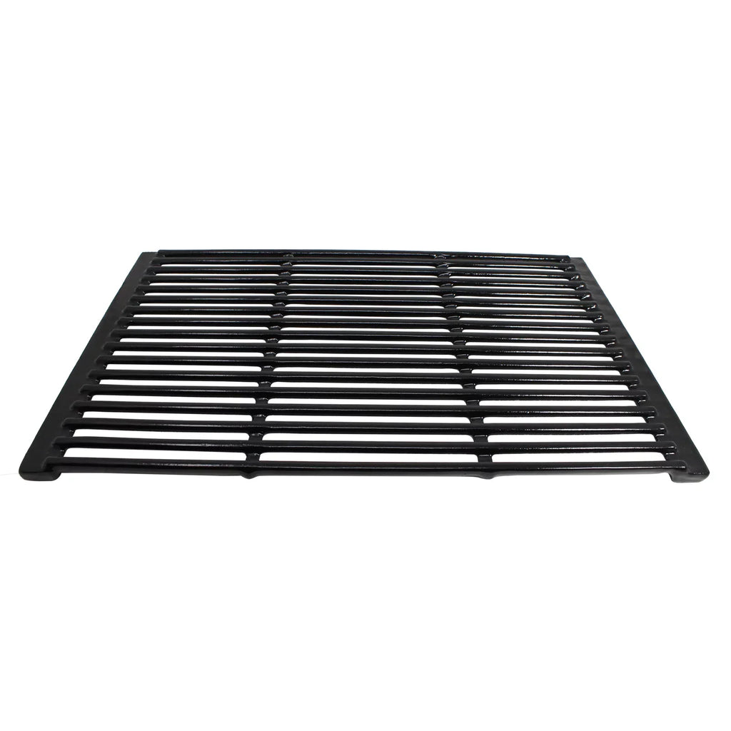 2 BBQ Grill Cooking Grates & 3 Heat Sizehield Plate Tent Replacement Parts for Charmglow 810-6320-V - Compatible Barbeque Porcelain Enameled Cast Iron Grid 19" & Flame Tamer, Flavorizer Bar