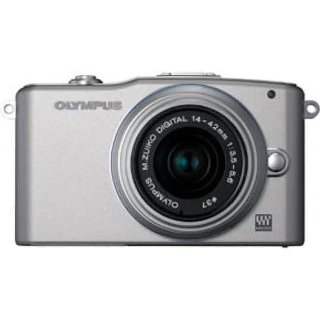 Olympus PEN E-PM1 12.3 Megapixel Mirrorless Camera with Lens, 0.55", 1.65", Sizeilver