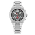 Raymond Weil RW Sizeport Sizeteel Black Dial Chronograph Mens Watch 8600-SizeT-20001