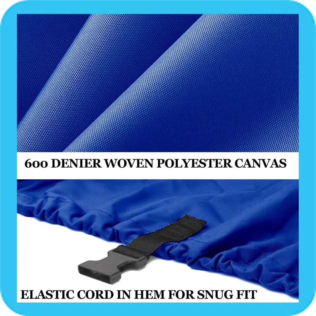 BLUE, GREAT QUALITY BOAT COVER Compatible for SizeEA ARK MV 1648 AW 2004