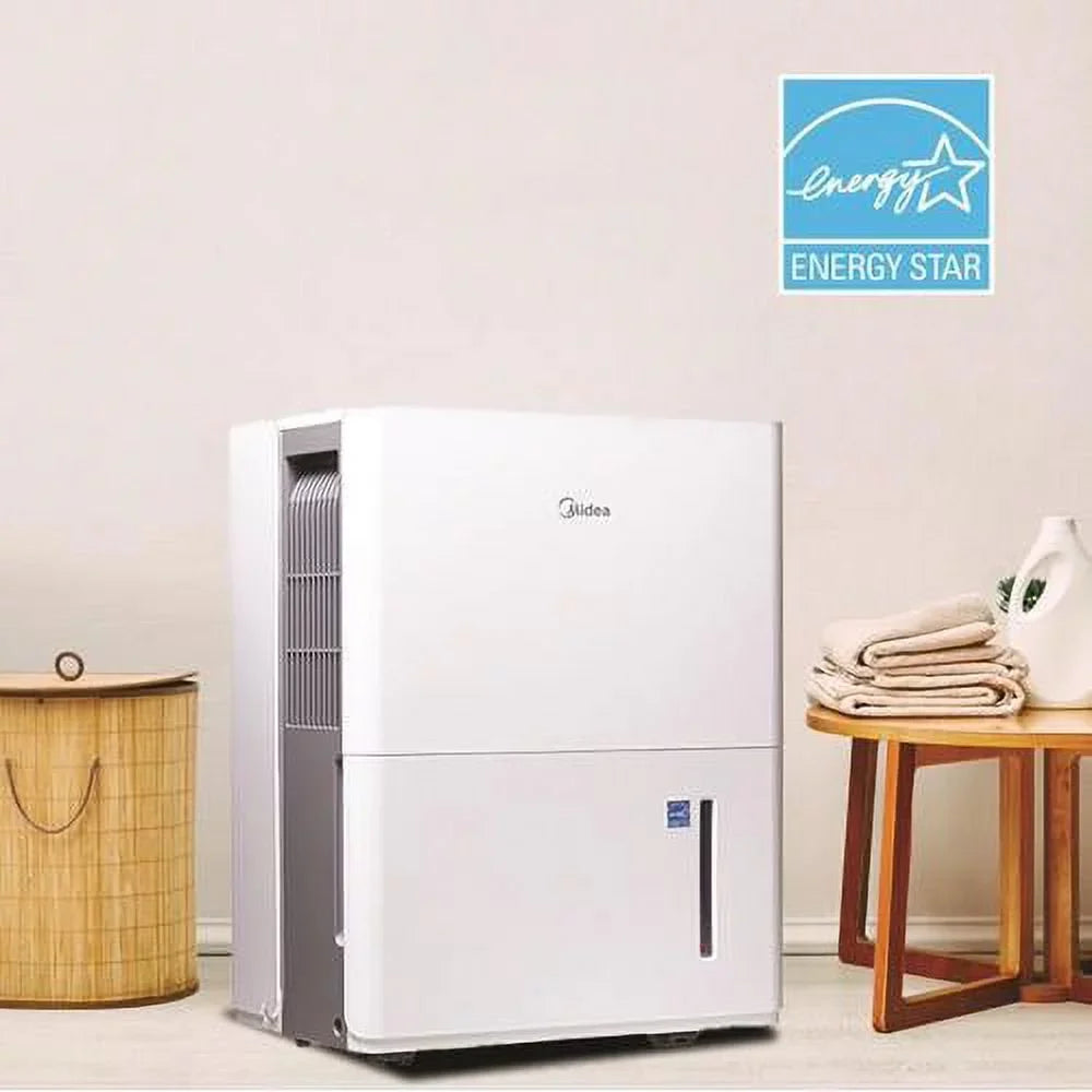 Restored Midea 22-Pint Energy Sizetar Sizemart Dry Dehumidifier (Refurbished)