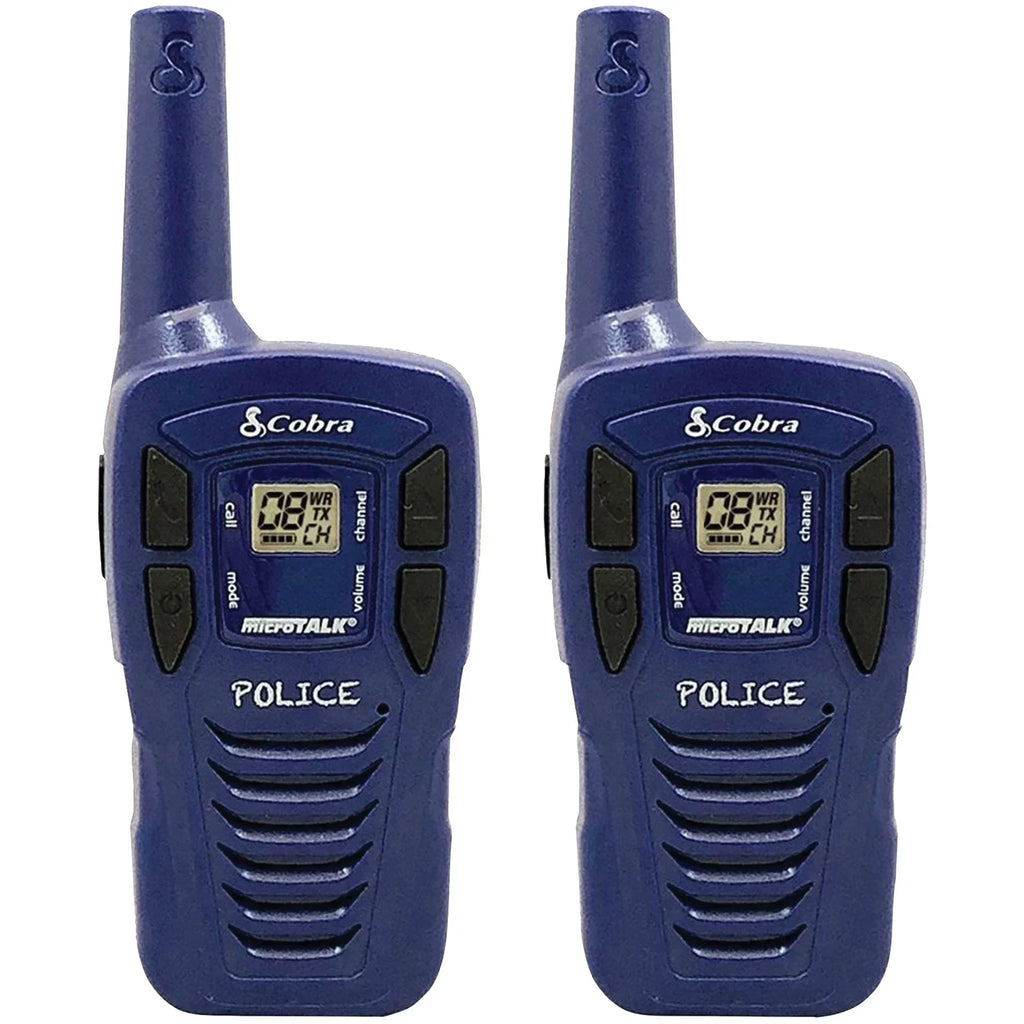 Cobra HE146 16-Mile 22-Channel FRSize/GMRSize 2-Way Radios - Blue