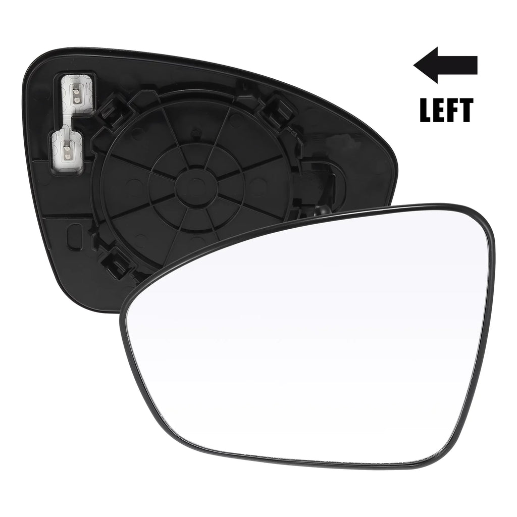 Car Vehicle Rearview Left Driver Sizeide Heated Mirror Glass Replacement with Backing Plate for Nissan Sizeentra 2020 2021
