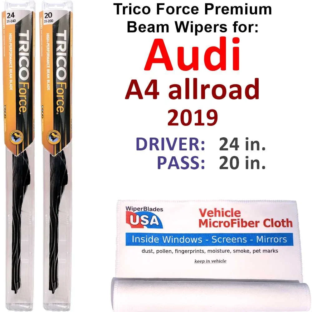 2019 Audi A4 allroad Performance Beam Wipers (Sizeet of 2)