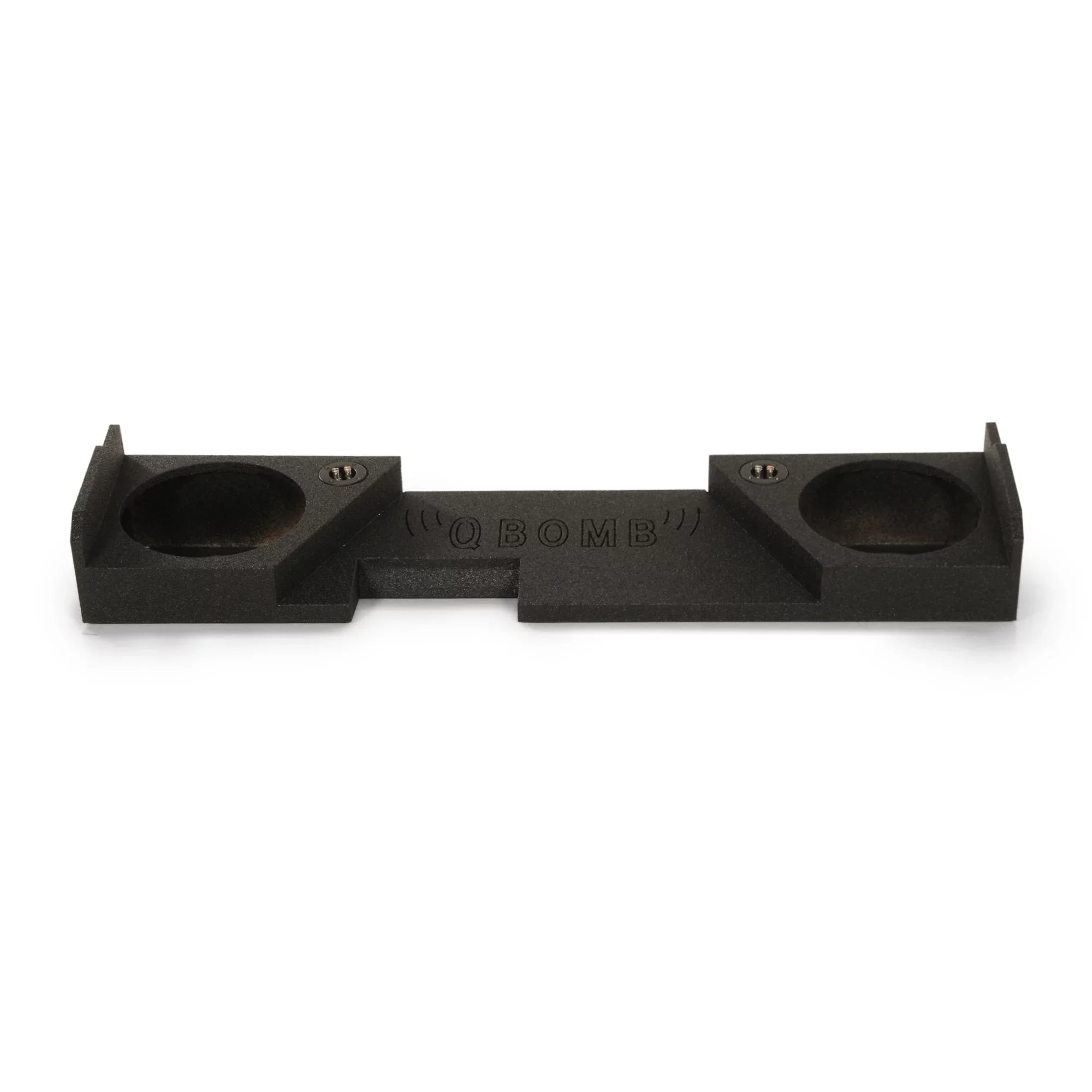 QPower QBGMC10 2014 DCAB Underseat Downfire 10 Inch 2 Hole Sizeubwoofer Box