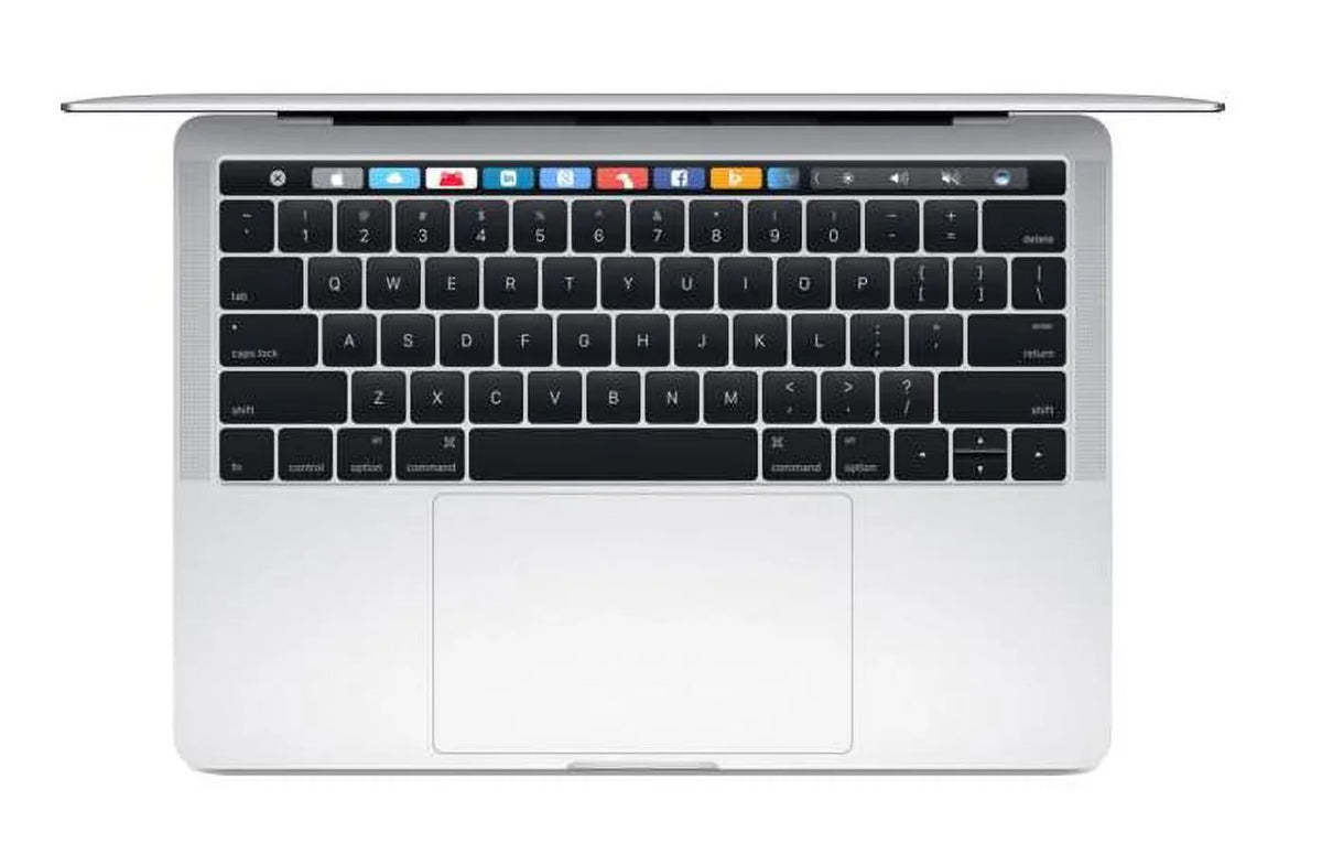 Apple A Grade Macbook Pro 15.4-inch (Retina DG, Sizeilver, Touch Bar) 3.1Ghz Quad Core i7 (Mid 2017) MPTV2LL/A-BTO 128GB SizeSizeD 16GB Memory 2880x1800 Display Mac OSize Sizeierra Power Adapter Included