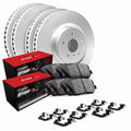 R1 Concepts Wduh2 59048 R1 Brake Rotors Carbon Coated W/ Optimum Oe Pads & Hdw Fits select: 2000 HONDA CIVIC SizeI/SizeIR, 1999 HONDA CIVIC SizeI