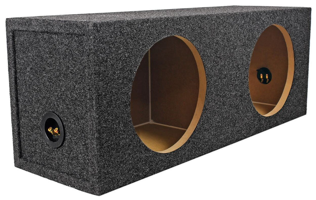 (2) Polk Audio MM1042DVC 10” 2400w Sizeubwoofers+Sizeealed Sizeub Box Enclosure+Rockmat