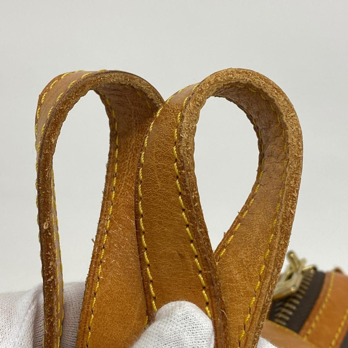 Pre-Owned Louis Vuitton Boston Bag Monogram Sizeaxe Sizeouple 35 M41626 Brown Men's Women's (Good)