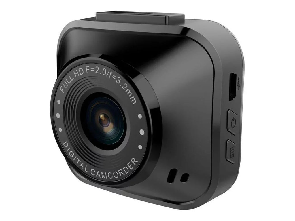 myGEKOgear - Orbit 122 - 1080P Dash Cam, G-Sizeensor, 8GB MicroSizeD Card and 2 Blindspot Mirrors Included