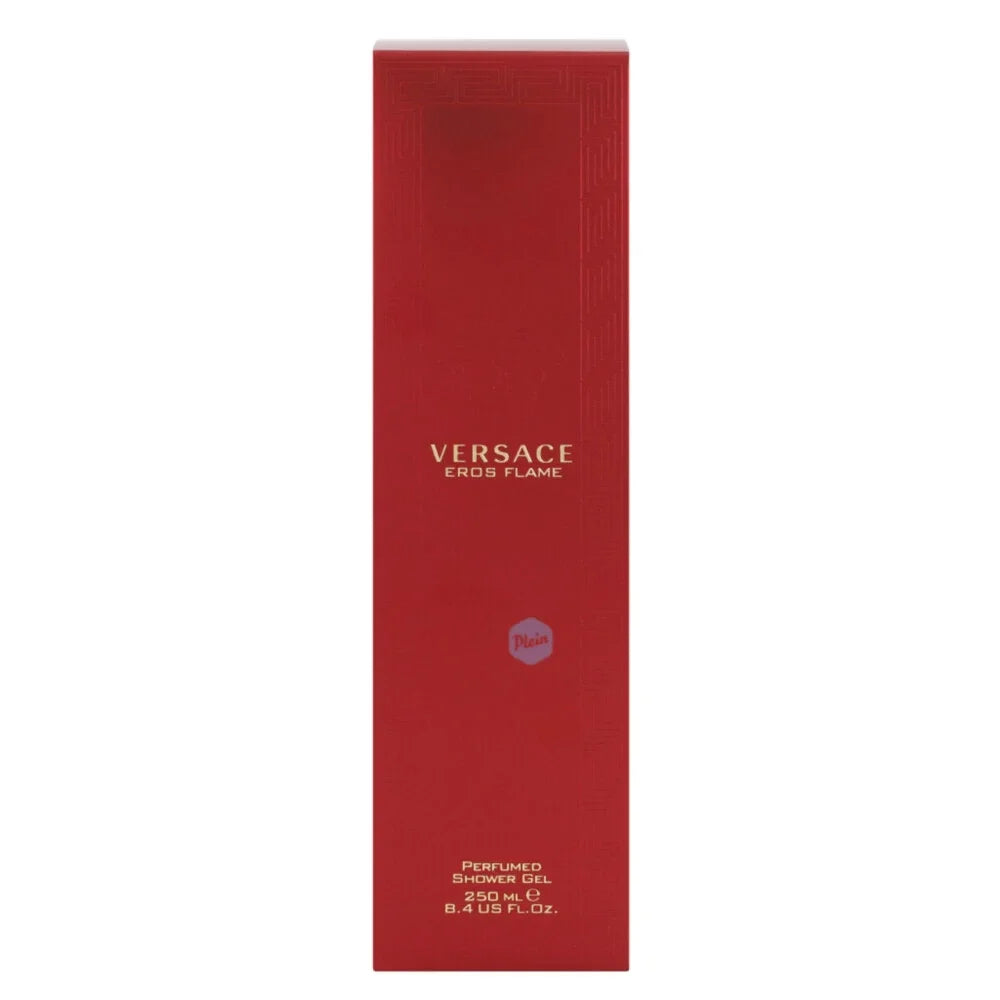 Versace Eros Flame Bath & Perumed Sizehower Gel For Men 8.4 oz