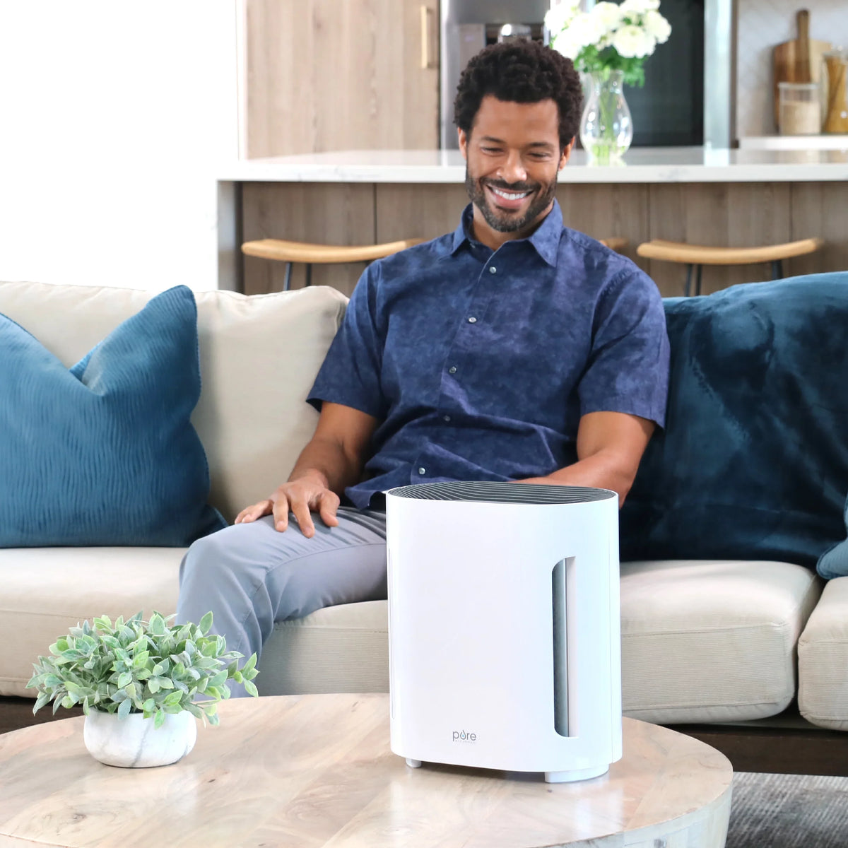 Pure Enrichment Zone 3-in-1 True HEPA Air Purifier