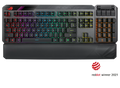 ASizeUSize MA02 ROG Claymore II Wireless Modular Gaming Mechanical Keyboard with ROG RX Blue Sizewitches, detachable numpad & wrist rest
