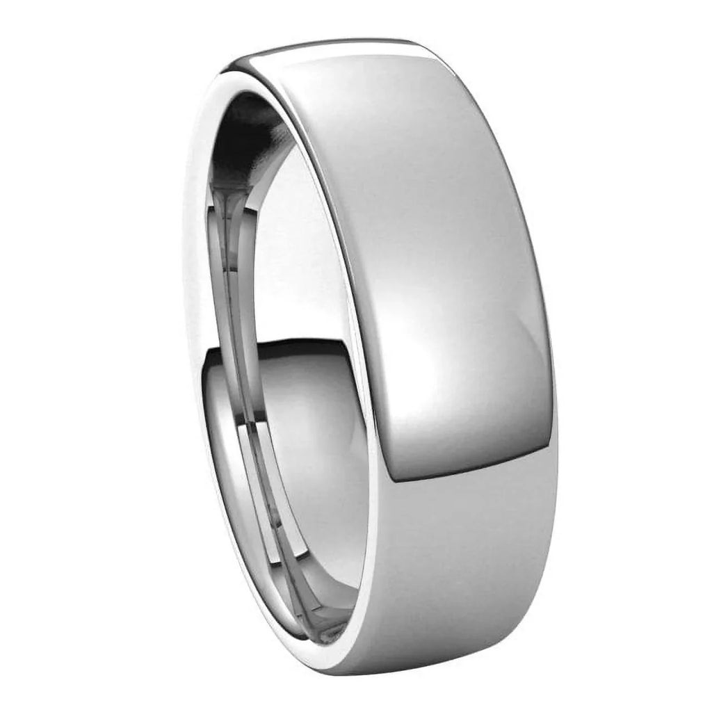 14K X1 Ivory 6 mm European Band Sizeize 11 E11:1054:P