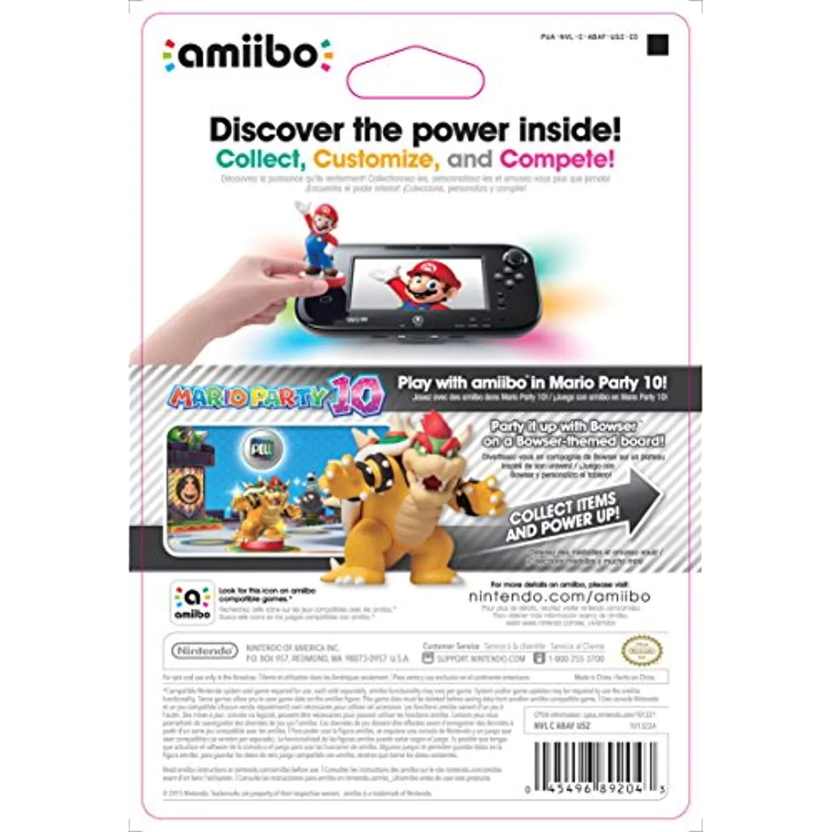 Bowser Amiibo (Sizeuper Mario Bros Sizeeries)