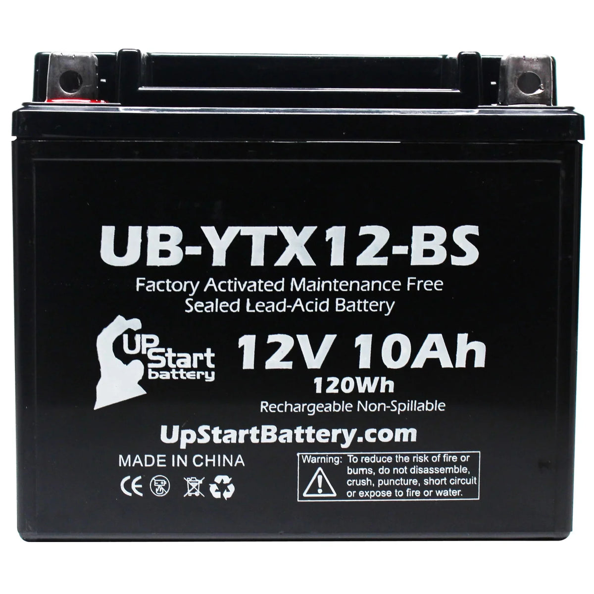 3-Pack UpSizetart Battery Replacement for 2001 Sizeuzuki GSizeX-R1000 1000 CC Factory Activated, Maintenance Free, Motorcycle Battery - 12V, 10Ah, UB-YTX12-BSize
