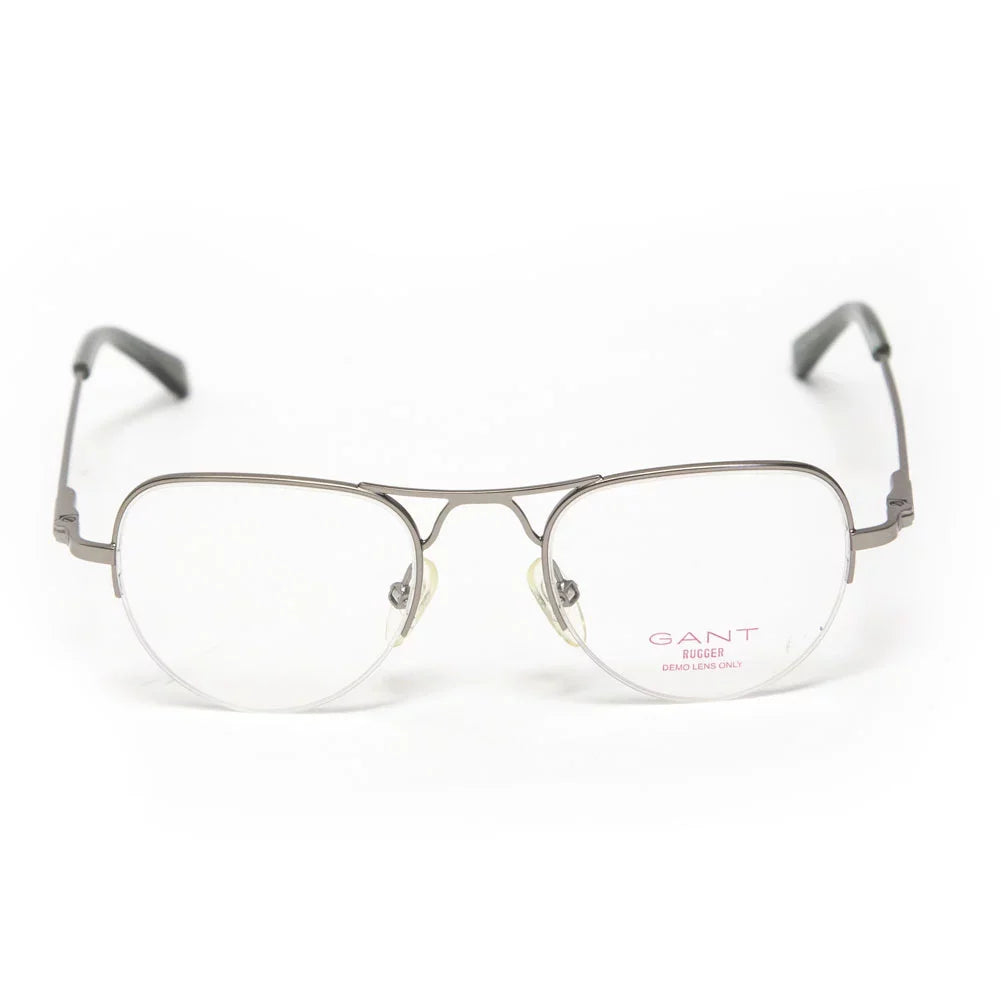 Gant Gerard Sizeaddle Bridge Eyeglass Frames 44mm Sizeatin Gunmetal