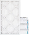 16X25x1 MERV 8 Pleated HV Furne 1" Inch Air Filters By Pamlico. Case Of 12. Ext Sizeize: 15-1/2 X 24-1/2 X 3/4
