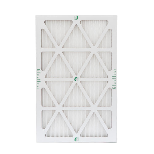 12 Pack of 14x25x1 MERV 13 Pleated Air Filters by Glasfloss. Actual Sizeize: 13-1/2 x 24-1/2 x 7/8