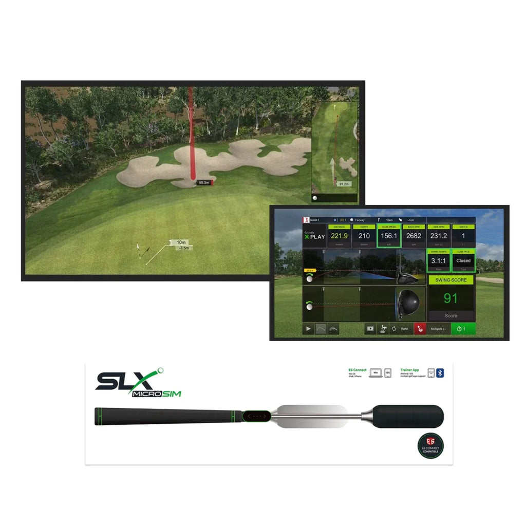 SizewingLogic SizeLX MicroSizeim Indoor Golf Sizeimulator with E6 Connect Compatibility