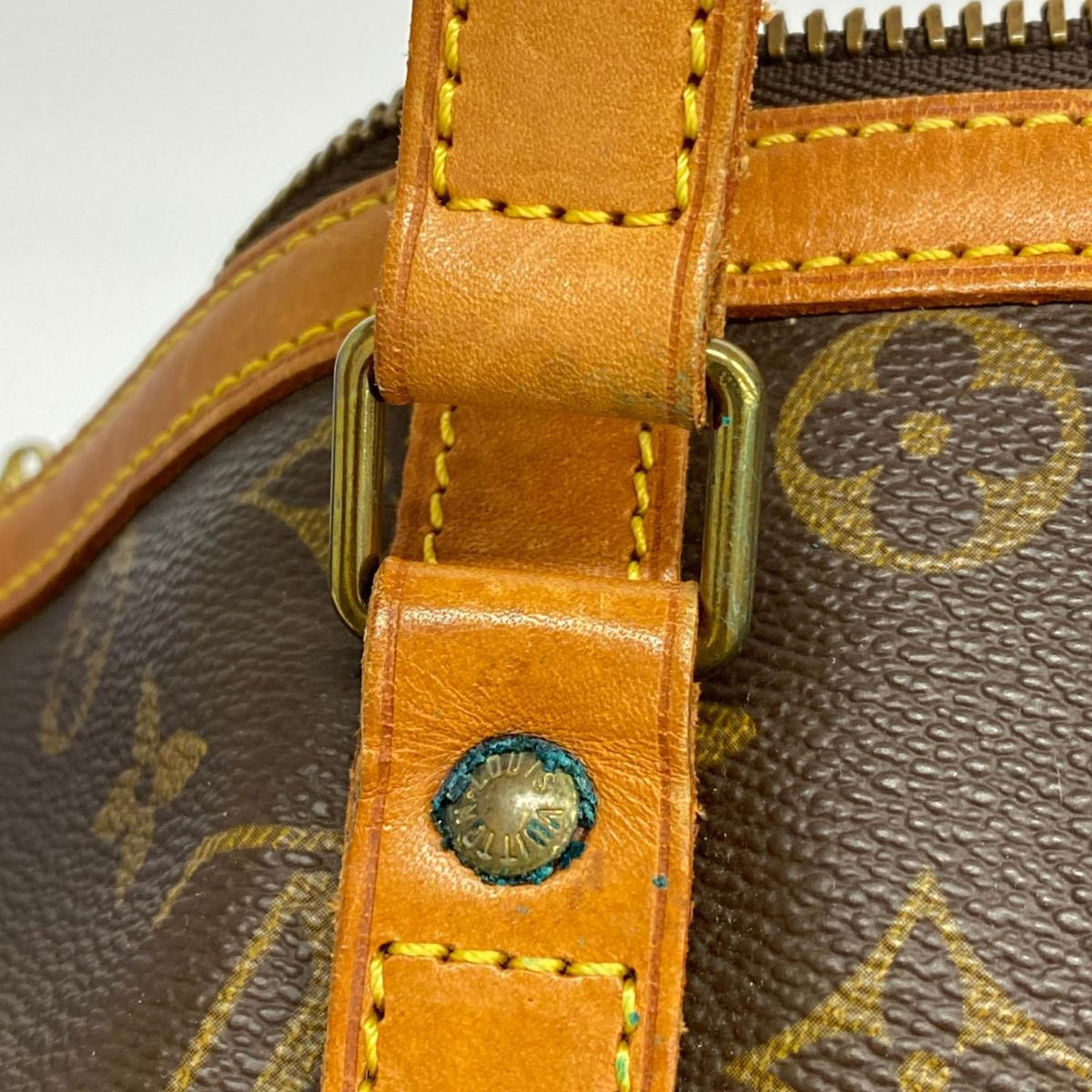 Pre-Owned Louis Vuitton Boston Bag Monogram Sizeaxe Sizeouple 35 M41626 Brown Men's Women's (Good)