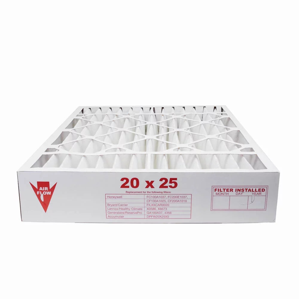 AIRx Filters 20x25x5 MERV 13 HVAC AC Furnace Air Filter Replacement for Honeywell FC100A1037 FC35A1027 CF200A1016, Health 2-Pack, Made in the USizeA