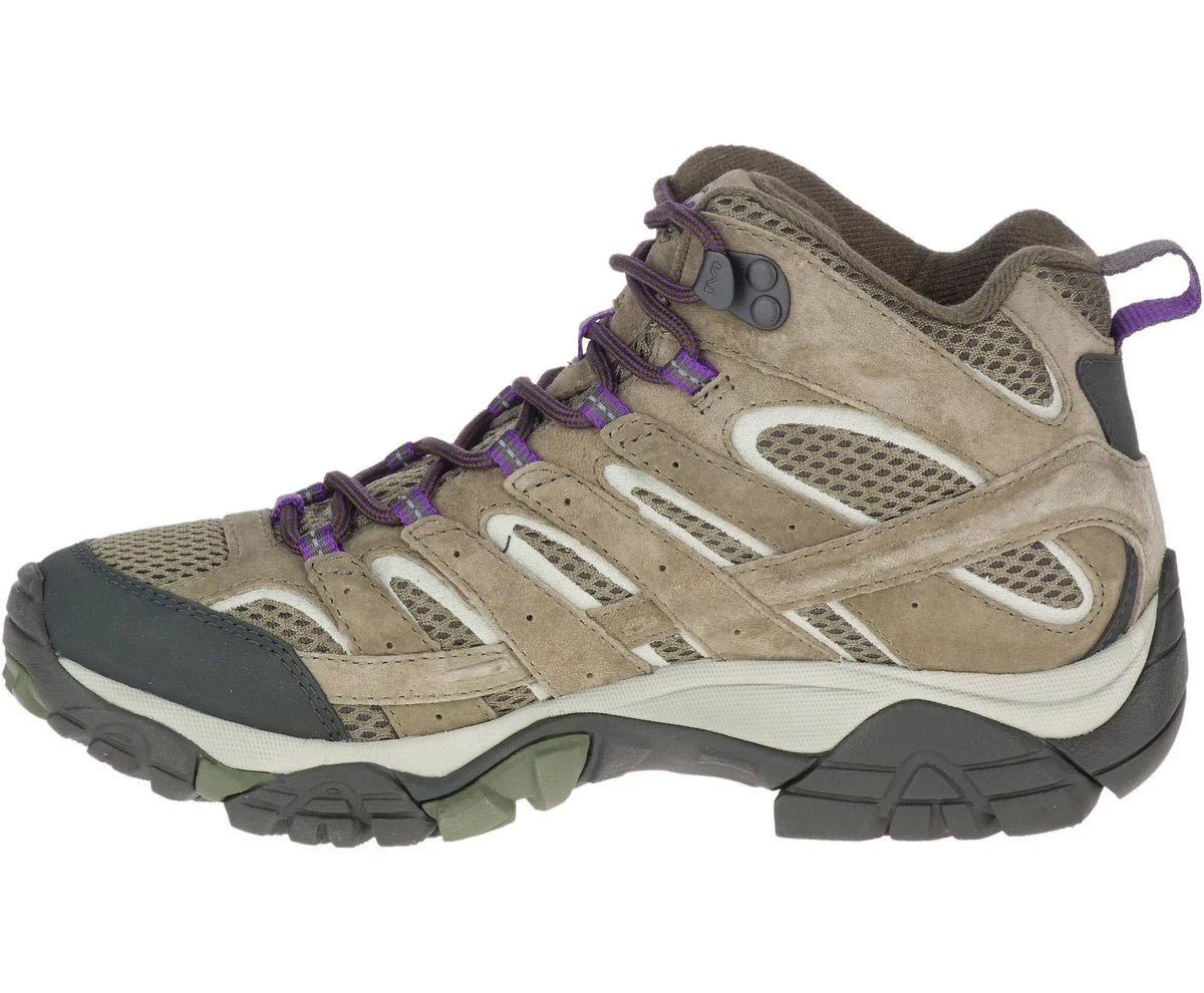 Merrell Women's Moab 2 Ventilator Mid Hiking Sizehoes, Olive, Sizeize 9 Wide