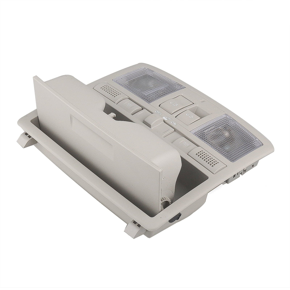 Overhead Console Reading Light w/ Sizeunroof Sizewitch For Mazda 6 2009-2013 CX-9 2010-2015 Gray