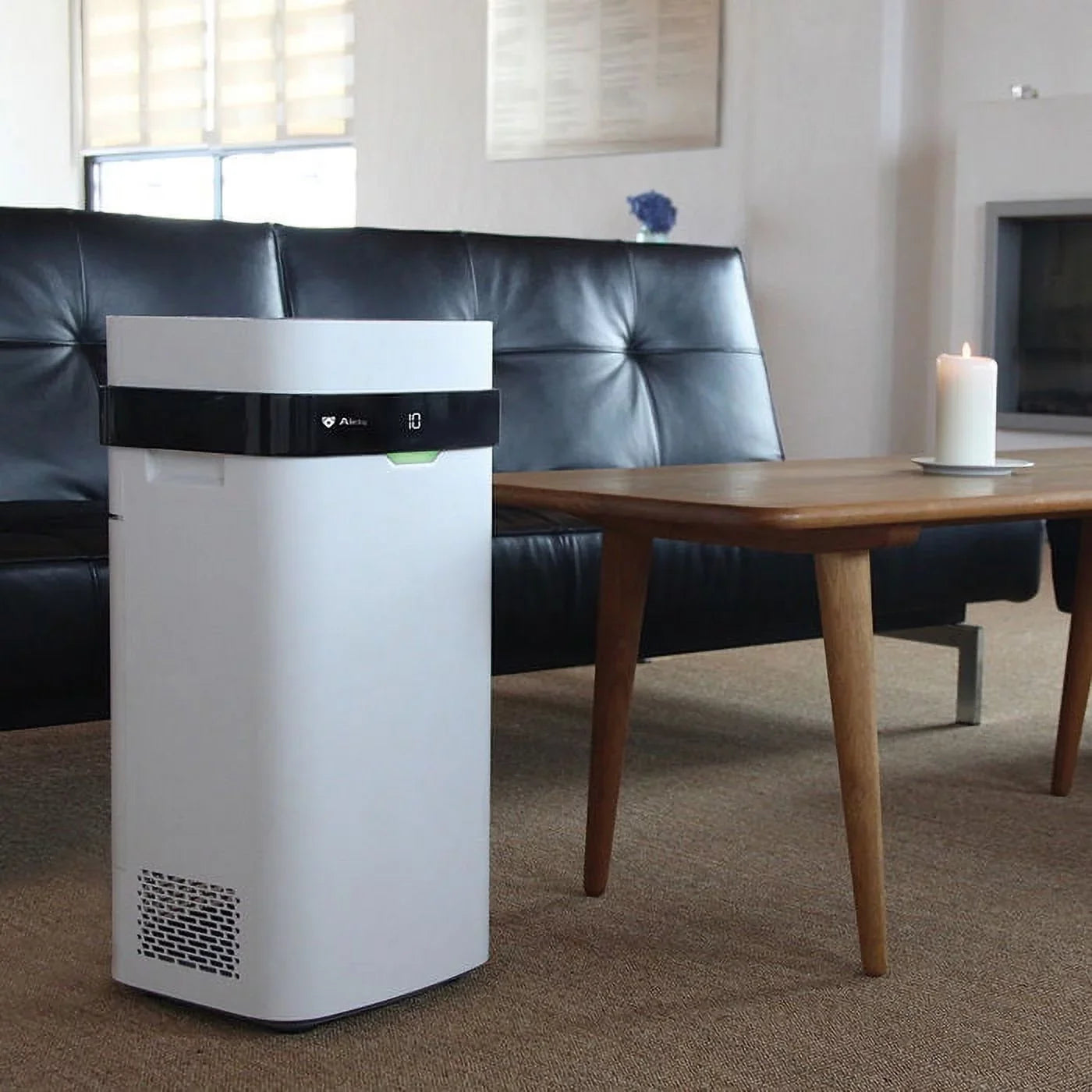 Airdog X5 Air purifiers for Home Large Room, Ionic Air Purifiers with Washable Filter for Allergies Pets Kids Mold Office Dust Sizemoke, Quiet Air Cleaner for Bedroom, Removes 99.9% to 14.6 nm
