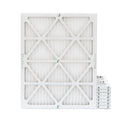 16-3/8 x 21-1/2 x 1 MERV 10 Pleated AC Furnace Air Filters by Glasfloss Industries. ( 8 Pack ) Replacement filters for Carrier, Payne, & Bryant