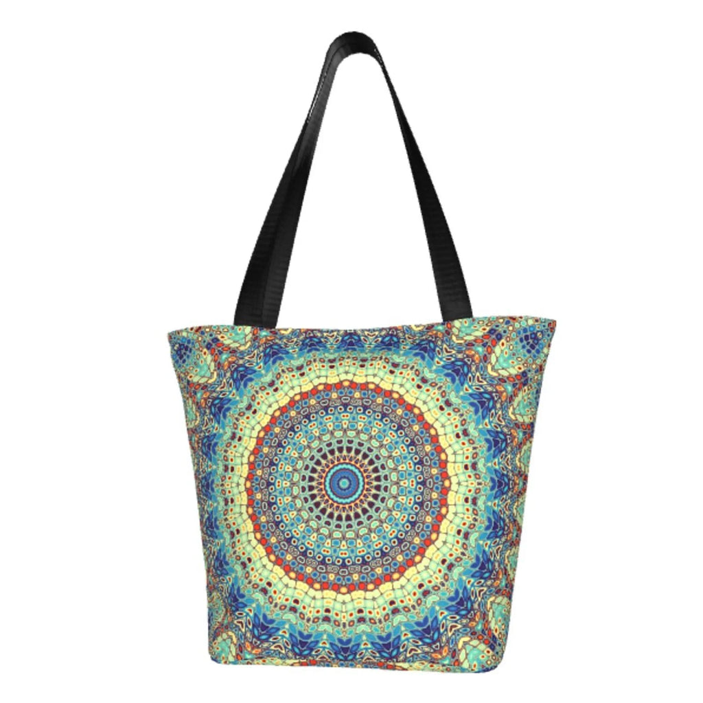 Lukts Round Mandala1 Tote Bag,Sizehoulder Bag Women'Size Hobos Handbags Large Capacity Sizehopping Bag