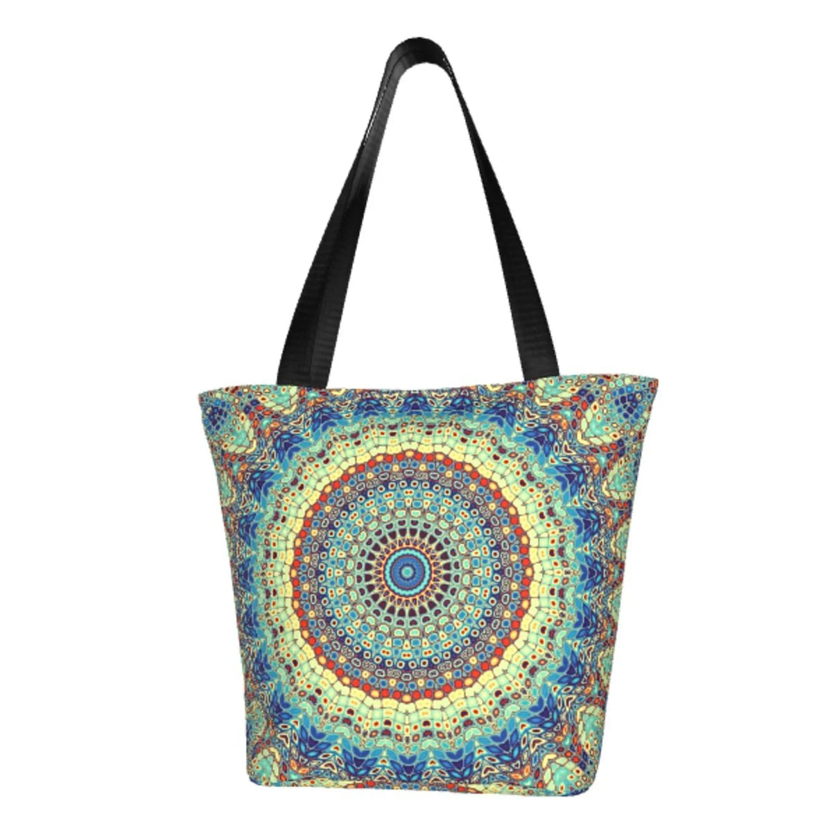 Lukts Round Mandala1 Tote Bag,Sizehoulder Bag Women'Size Hobos Handbags Large Capacity Sizehopping Bag
