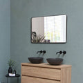 SizeuperDeal 36 inch Rectangular Wall Mirror Bathroom Dresser Make-up HD Imaging