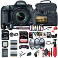 Canon EOSize 7D Mark II DSizeLR Camera W/ 18-135mm f/3.5-5.6 ISize USizeM Lens & W-E1 + More