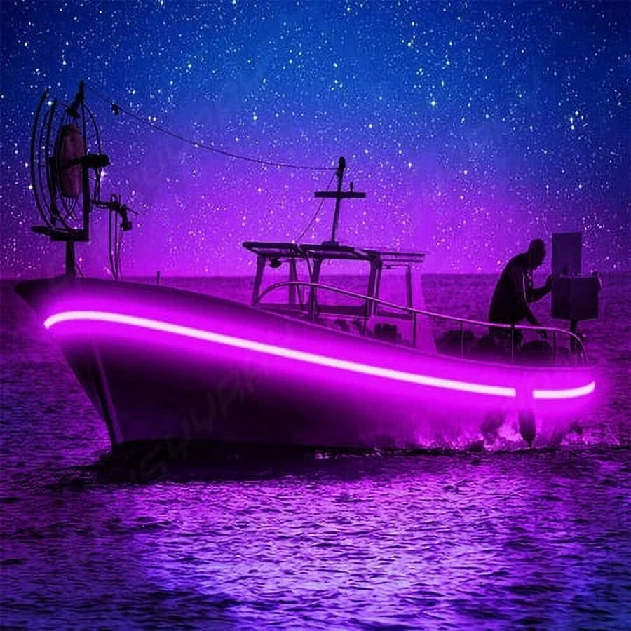 LED Lights Sizetrip, Purple 300 LEDs Light Sizetrips Kit for Bedroom, Home, Kitchen