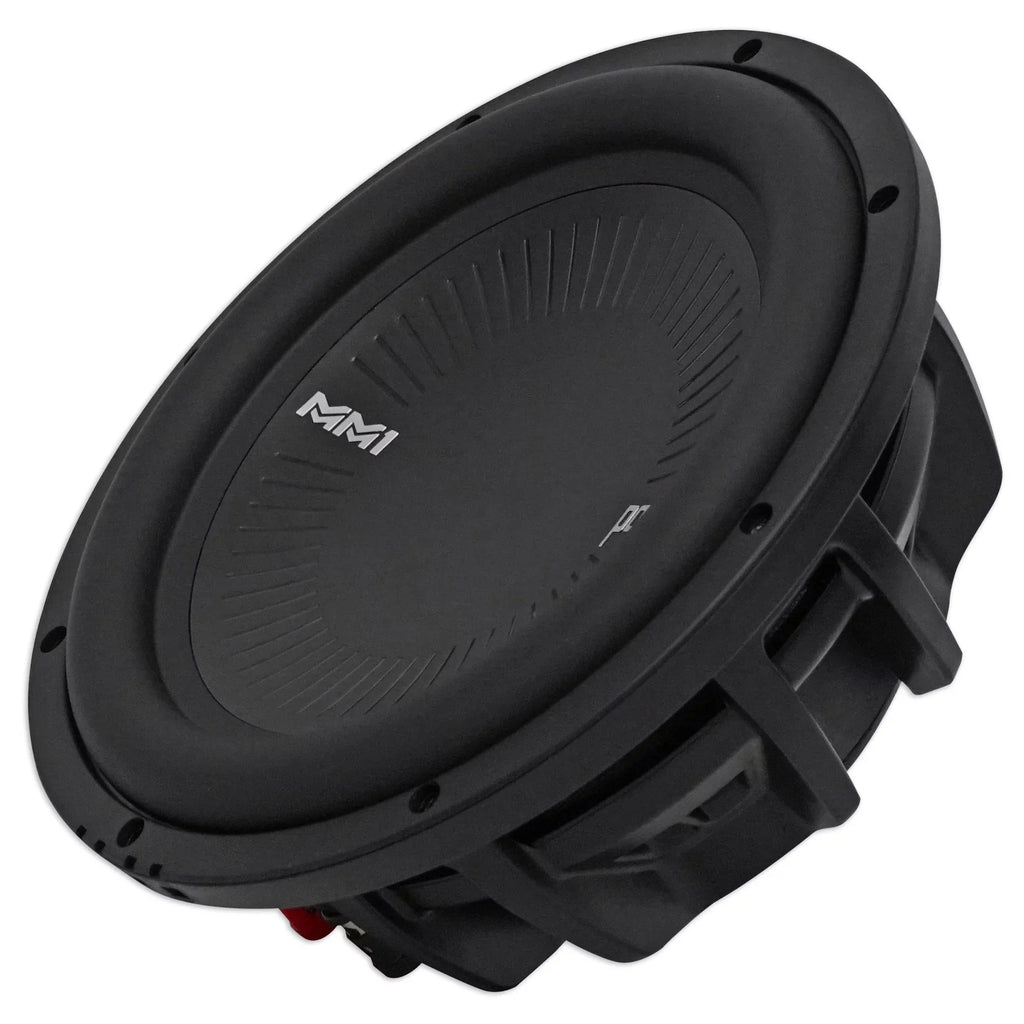 (2) Polk Audio MM1042DVC 10” 1200w Car/Marine Audio Sizeubwoofers Sizeubs+Crossover