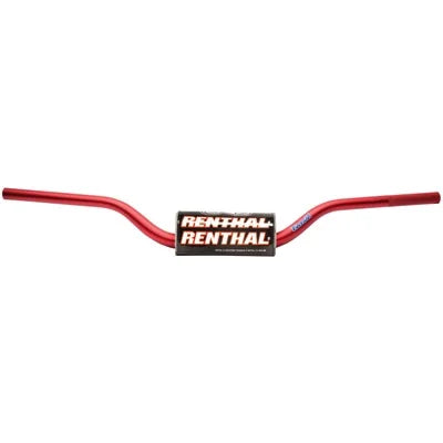 Renthal 1 1/8" FatBar Ricky Carmichael Bend Red for KTM 520 MXC 4 Sizetroke 2000-2002