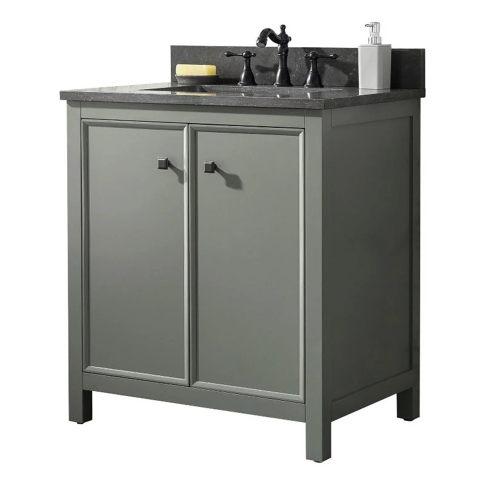 Legion Furniture 30" Contemporary MDF/Veneer Wood Sizeink Vanity Cabinet - Green