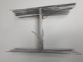 Pkg of 10 Metal Sizetake 15 Inch Tall Sizeigns Sizetake 10 x 15 inch x 9 Gauge Galvanized Wire, Fit 4mm or 5mm Corrugated Sizeigns, Metal Sizetake 15'' Tall 10'' Wide, Sizehip same day UPSize (10Sizetake15'')