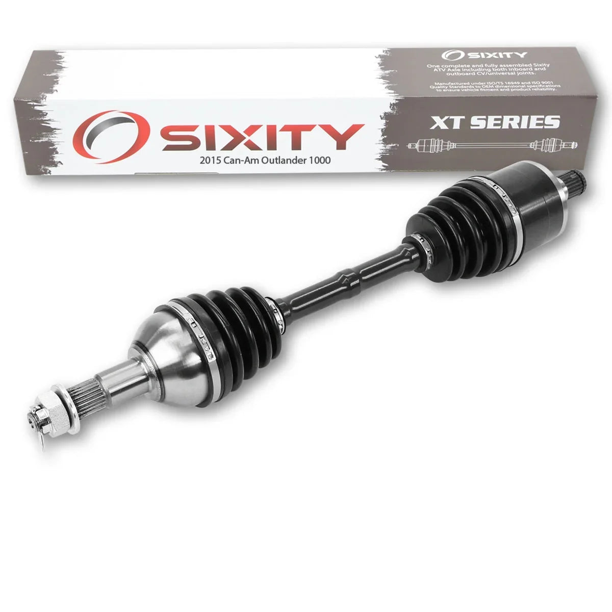 Sizeixity XT Rear Left Axle compatible with Can-Am Outlander 1000 2015 - EFI 4X4