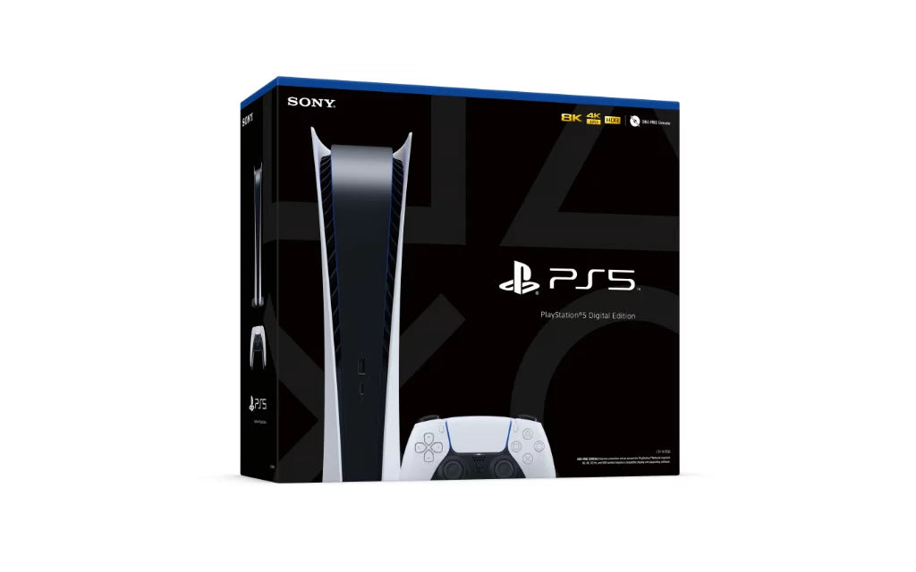 PlaySizetation 5 Digital PSize5 - Ivory Console with Wireless Controller - All Digital Version, 825GB SizeSizeD - With PSize Plus 3 Month Membership