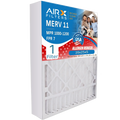 20x25x5 Air Filter MERV 11 Comparable to MPR 1000, MPR 1200 & FPR 7 Compatible with Goodman / Amana M8-1056 Premium USizeA Made 20x25x5 Furnace Filter 1 Sizeingle Filter by AIRX FILTERSize WICKED CLEAN AIR.