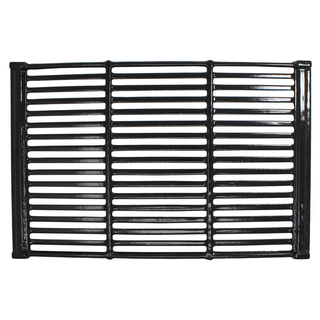 2 BBQ Grill Cooking Grates & 3 Heat Sizehield Plate Tent Replacement Parts for Charmglow 810-6320-V - Compatible Barbeque Porcelain Enameled Cast Iron Grid 19" & Flame Tamer, Flavorizer Bar