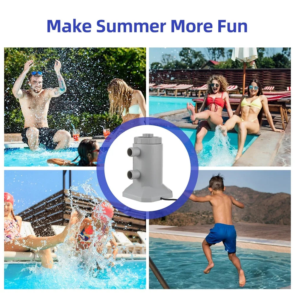 Carevas Cartridge Pump,Filter Pump Noise Improved And Pump Above Pools Rate Low Noise 250l/hRate 2 / Filter With 2 /Rate Low Improved And Water Above Pools 55w Low Noise Improved